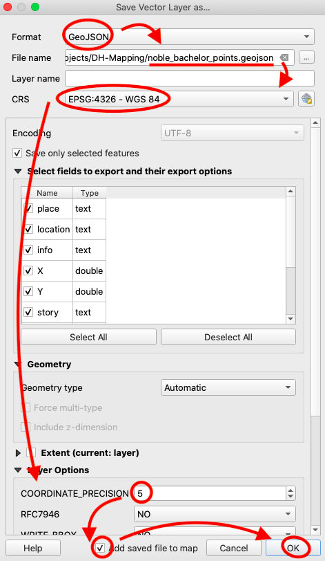 Export Form